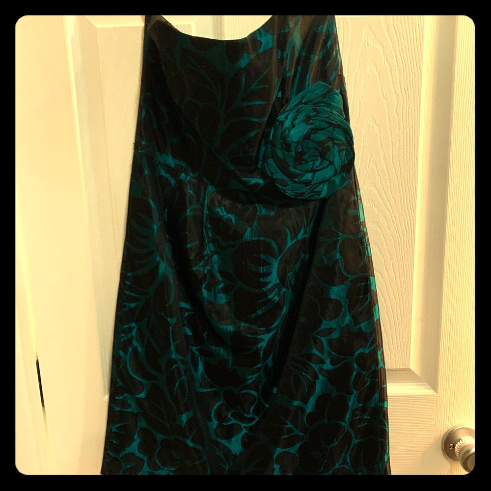 Notice Black and Blue Cocktail Dress